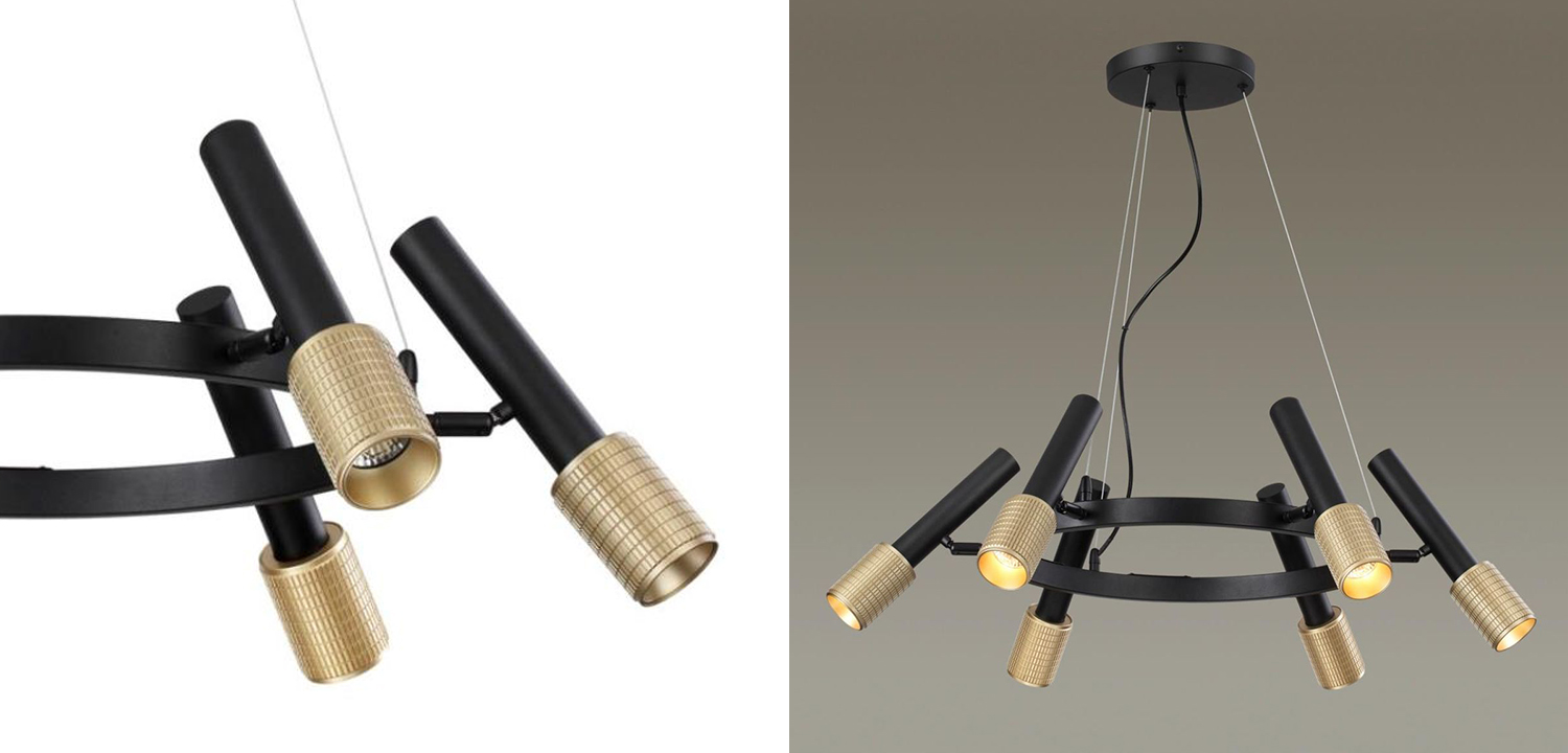 Люстра Eneko Round Chandelier - фото