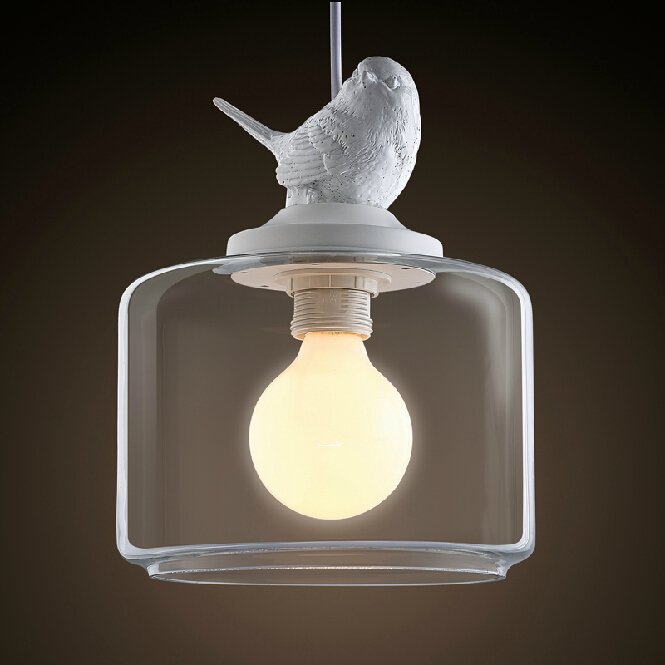 Подвесной светильник Provence Bird Pendant Белый в Самаре | Loft Concept 