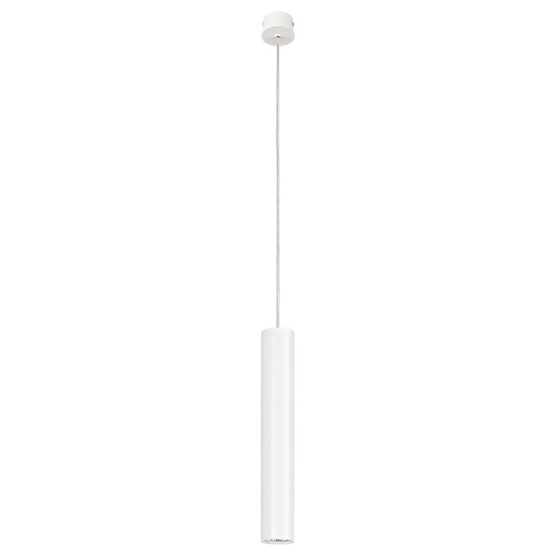 Подвесной светильник Luis Trumpet Tube White Lamp 40 Белый в Самаре | Loft Concept 