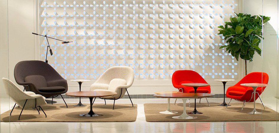 Кресло Womb Chair and Ottoman - фото №1