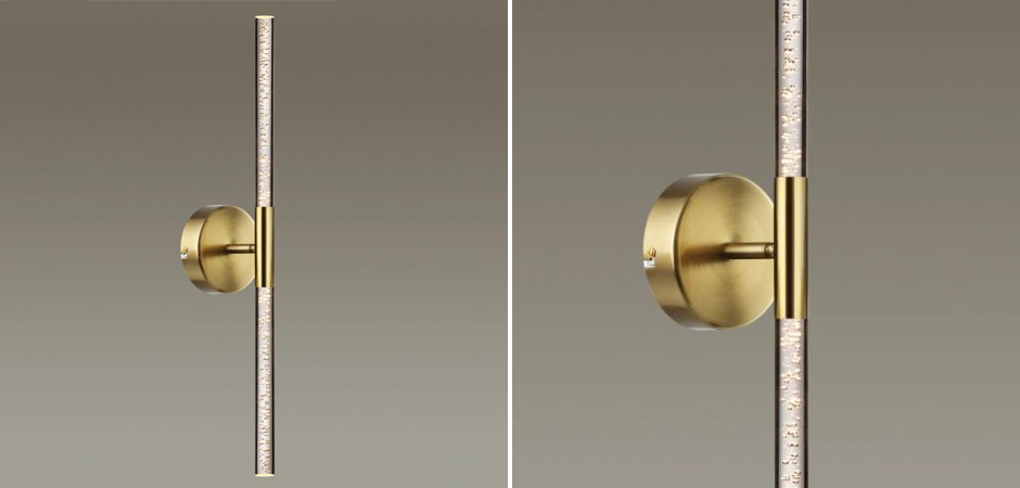 Бра Trumpet tube Two-way Золотое Бра Trumpet tube Two-way Золотое - Loft-Concept в Самаре