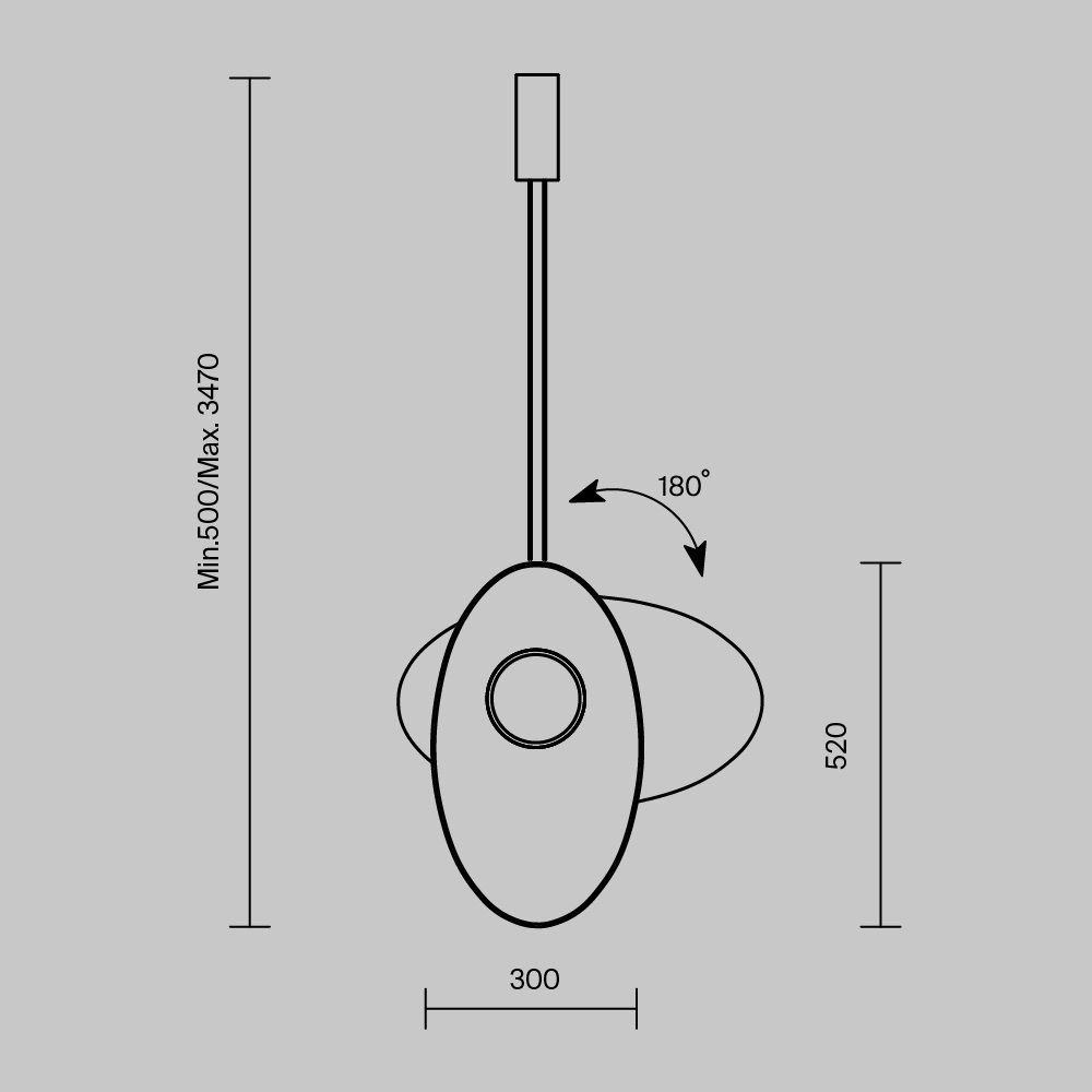 Подвесной светильник Evolution 3000К 9Вт в Самаре