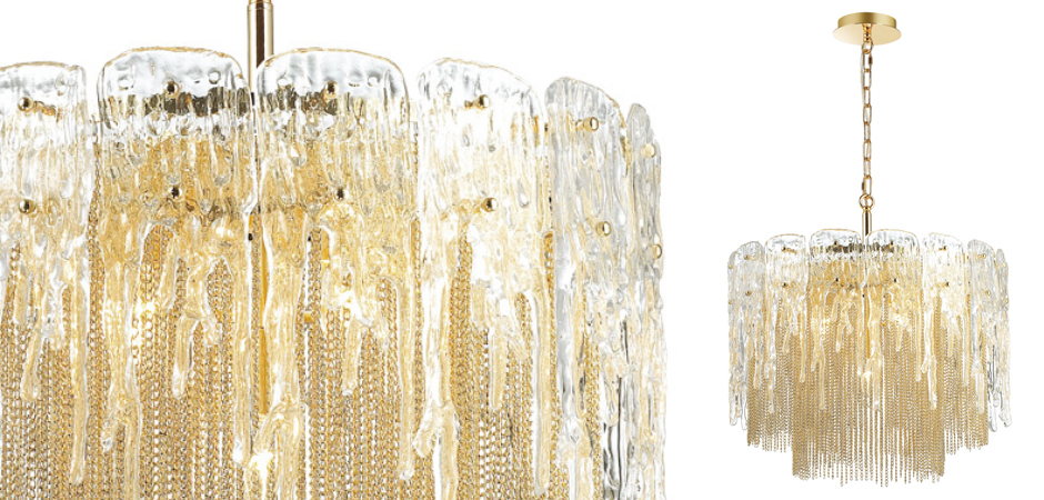 Люстра Ice and Gold Chains - Loft-Concept в Самаре