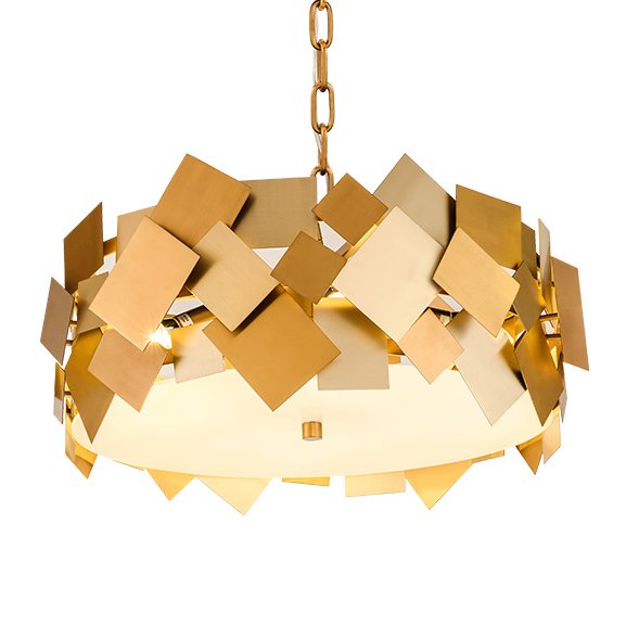 Люстра Gold Plate Chandelier 4  в Самаре | Loft Concept 