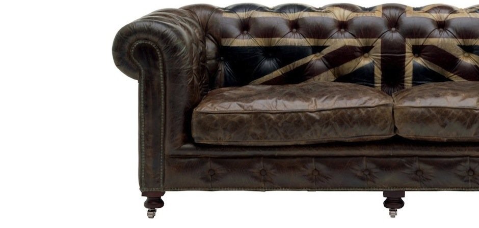 Диван Chesterfield Rebel Sofa Union Jack Andrew Martin Диван Chesterfield Rebel Sofa Union Jack Andrew Martin - Loft-Concept в Самаре