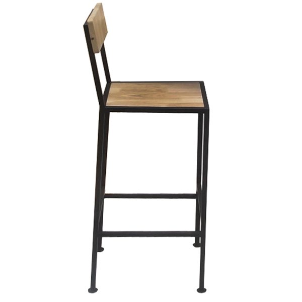 Барный стул Kraft Loft bar stool Коричневый Черный в Самаре | Loft Concept 