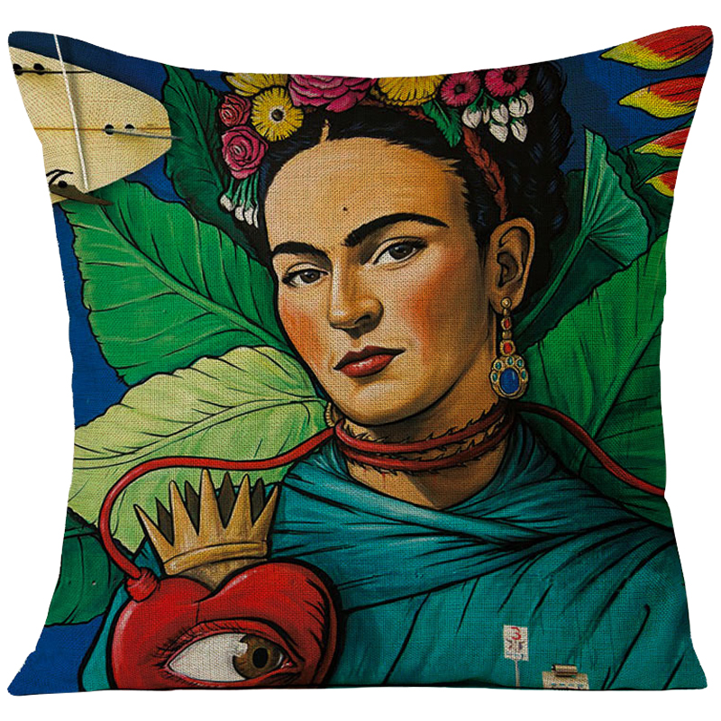 Декоративная подушка Frida Kahlo 10 Мульти в Самаре | Loft Concept 