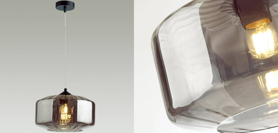 Подвесной светильник Multicolored Glass Smoky Подвесной светильник Multicolored Glass Smoky - Loft-Concept в Самаре