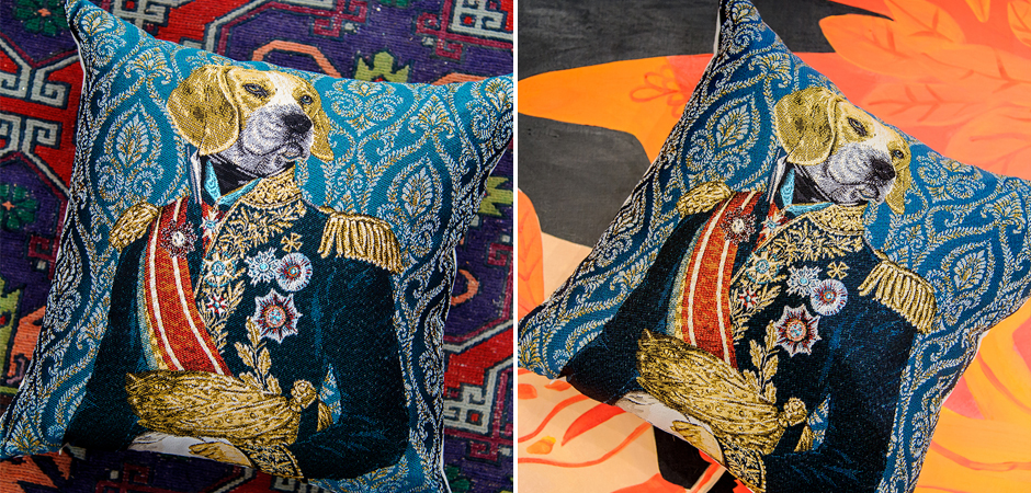 Декоративная подушка Emperor Dog Декоративная подушка Emperor Dog - Loft-Concept в Самаре