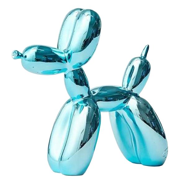 Статуэтка Jeff Koons Balloon Dog Turquoise Бирюзовый в Самаре | Loft Concept 