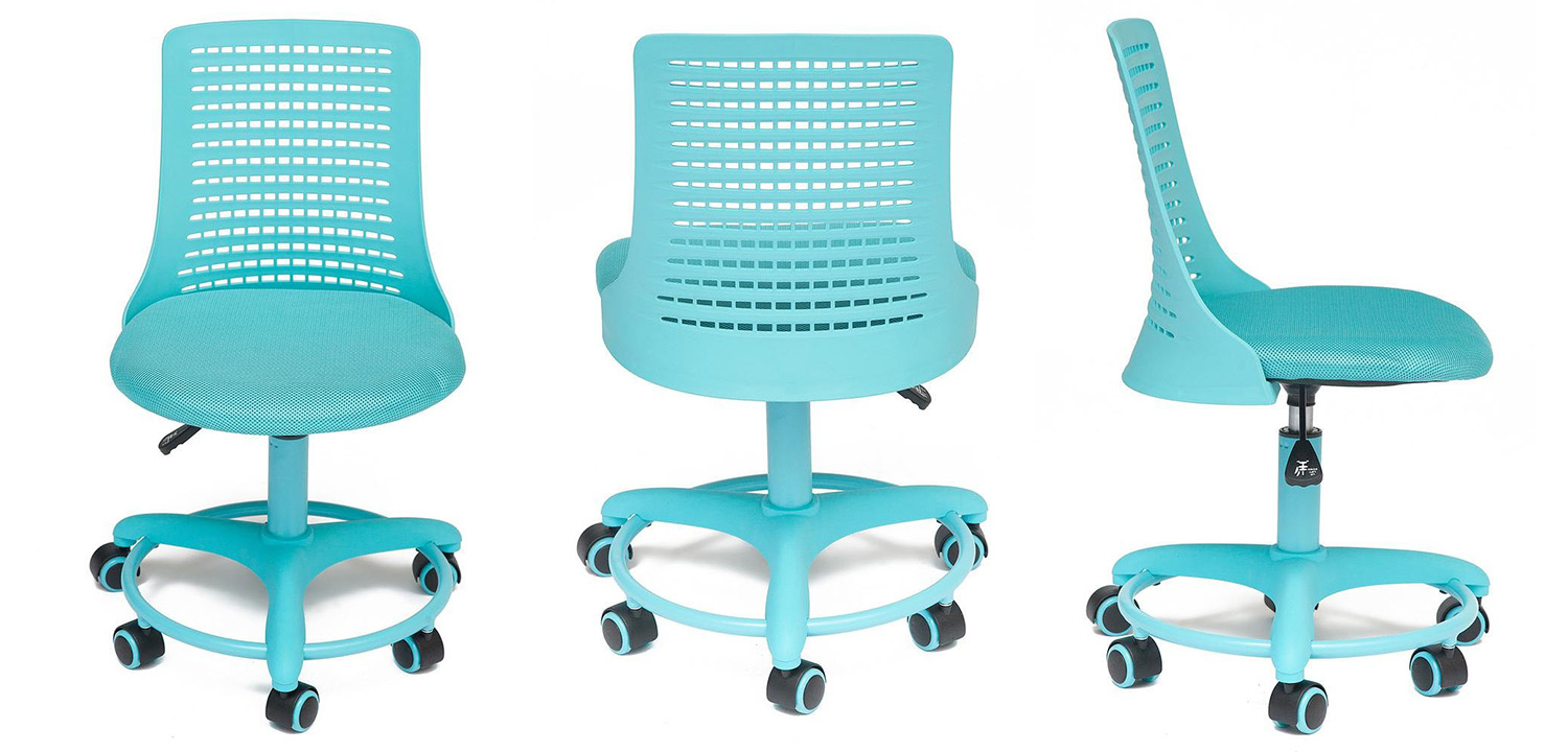 Кресло Bright Kiddie Office Chair blue - фото