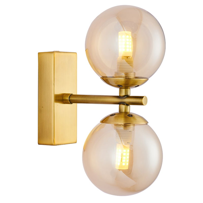 Бра Berries Sconce amber Латунь Янтарь (Amber) в Самаре | Loft Concept 