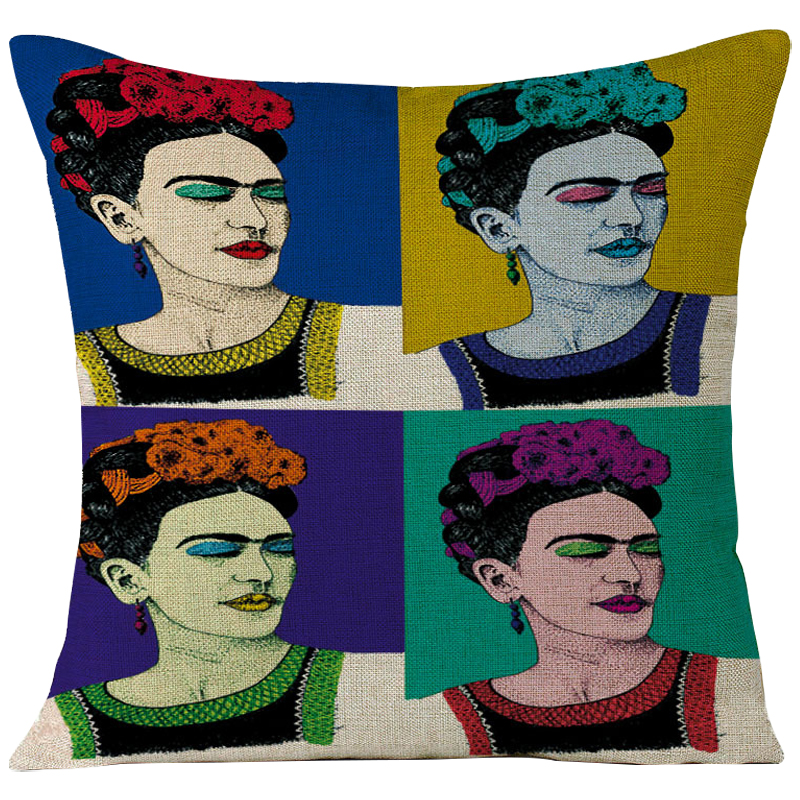 Декоративная подушка Frida Kahlo 12 Мульти в Самаре | Loft Concept 