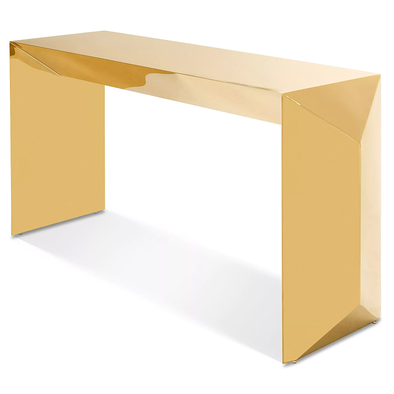 Консоль Eichholtz Console Table Carlow Gold Золотой в Самаре | Loft Concept 