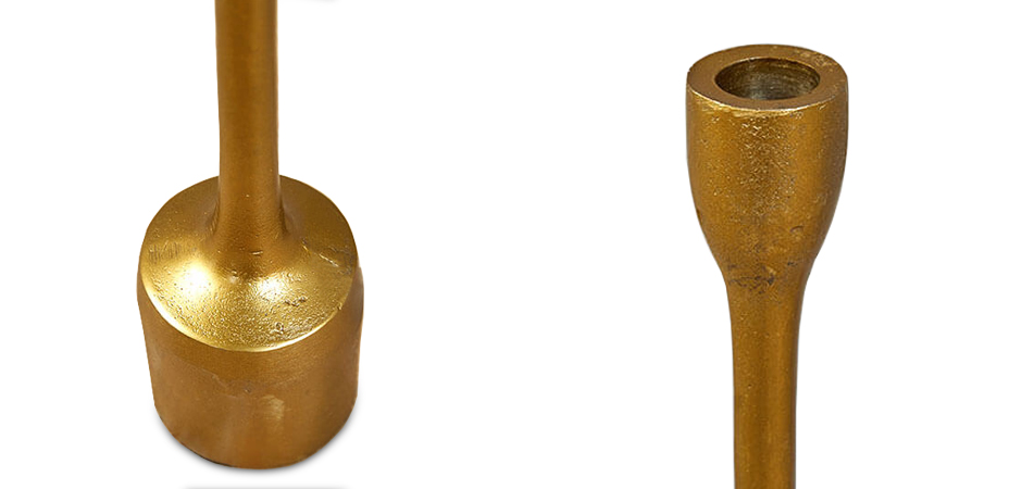 Золотой подсвечник винтаж 36 см II - Loft-Concept в Самаре