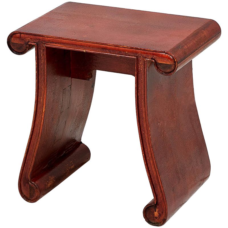 Табурет в китайском стиле Chinese Tabouret Red Красный в Самаре | Loft Concept 