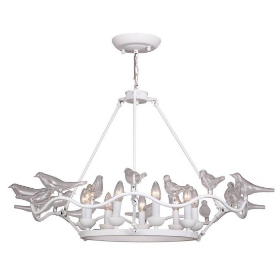 Люстра Dove Chandelier Glass Bird White Белый в Самаре | Loft Concept 