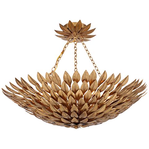 Люстра Crystorama Broche plumage  Antique Gold CHANDELIER Золотой в Самаре | Loft Concept 