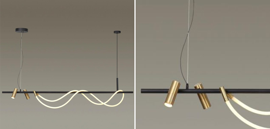 Подвесной Светильник LUKE LAMPCO TRACER LAMP Ширина 180 см Подвесной Светильник LUKE LAMPCO TRACER LAMP Ширина 180 см - Loft-Concept в Самаре