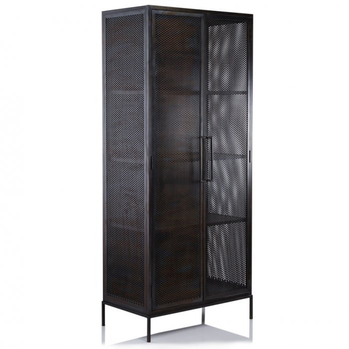 Шкаф Industrial Loft Dark Metal Tali Cabinet Черный в Самаре | Loft Concept 