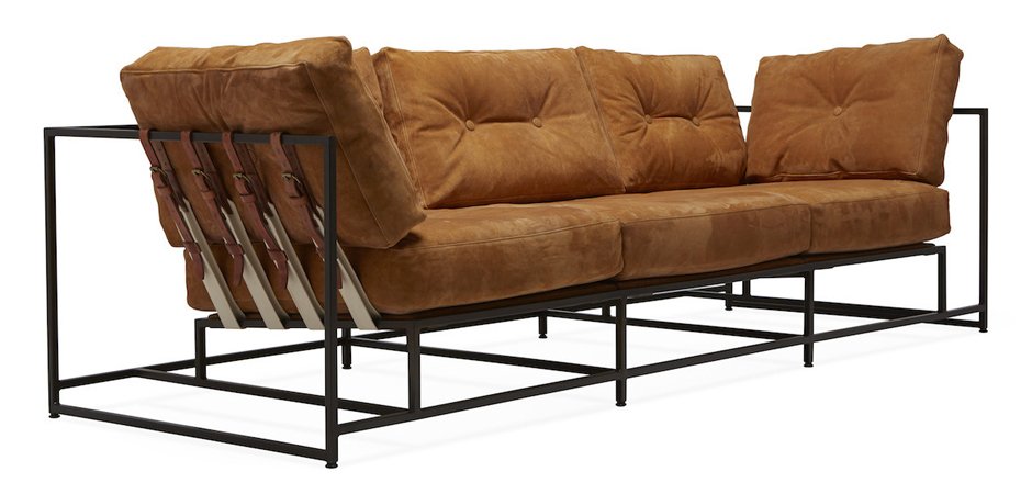 Диван Dirt Leather Sofa - фото №2