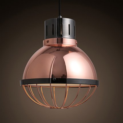 Подвесной светильник Ufo Copper Pendant Small Черный Медь в Самаре | Loft Concept 