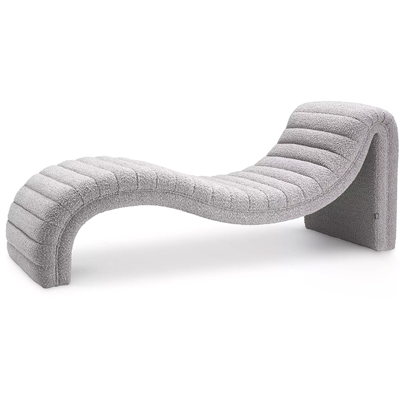 Кушетка Eichholtz Chaise Longue Pioneer Серый в Самаре | Loft Concept 