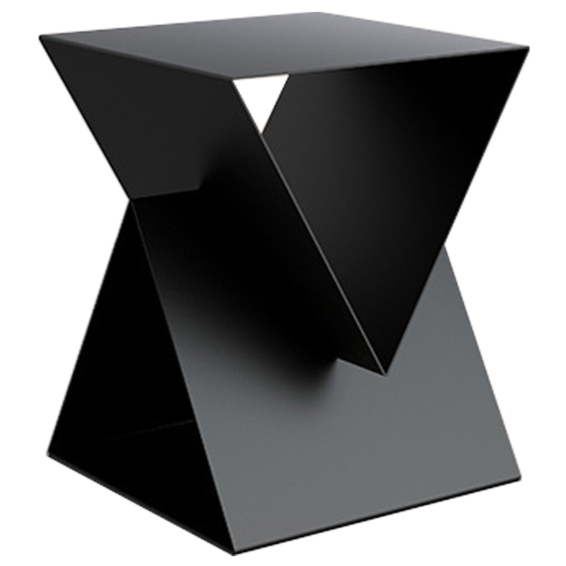 Приставной стол Two Triangles Black Side Table Черный в Самаре | Loft Concept 