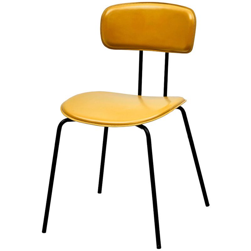 Стул Tyler Loft Stool yellow Желтый Черный в Самаре | Loft Concept 