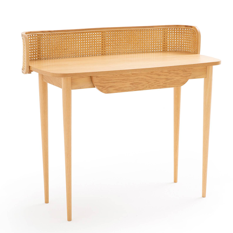 Рабочий стол Morten Wicker Table Светлый дуб в Самаре | Loft Concept 