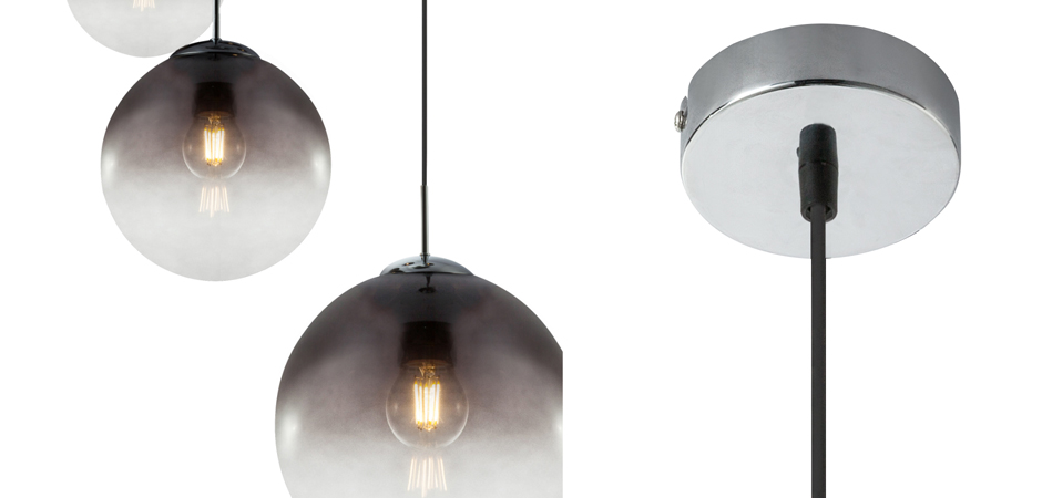 Светильник Ball Sunrise Pendant lamp smok 1 плафон Светильник Ball Sunrise Pendant lamp smok 1 плафон - Loft-Concept в Самаре