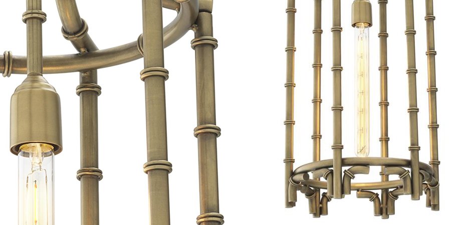 Люстра Eichholtz Lantern Vasco Brass - Loft-Concept в Самаре
