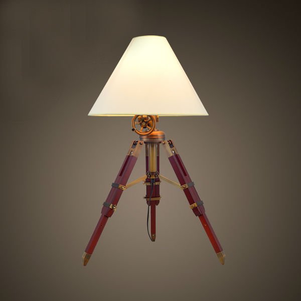 Настольная лампа Table Standing Lamp Red Бургундский красный Настольная лампа Table Standing Lamp Red Бургундский красный в Самаре | Loft Concept