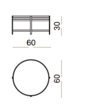 Столик Ula Low table ULA001 в Самаре