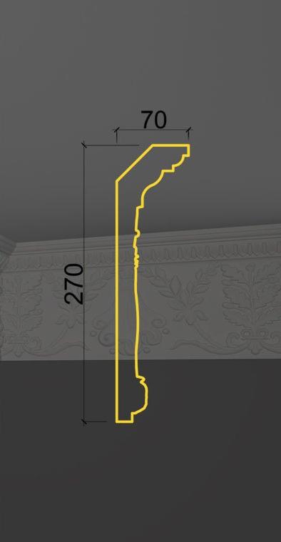 Карниз с орнаментом KO-08 в Самаре