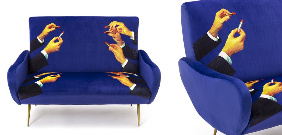 Диван Seletti Sofa Two Seater Lipsticks Диван Seletti Sofa Two Seater Lipsticks - Loft-Concept в Самаре