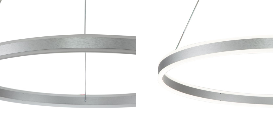 Подвесной светильник Neo Circles One Silver Подвесной светильник Neo Circles One Silver - Loft-Concept в Самаре