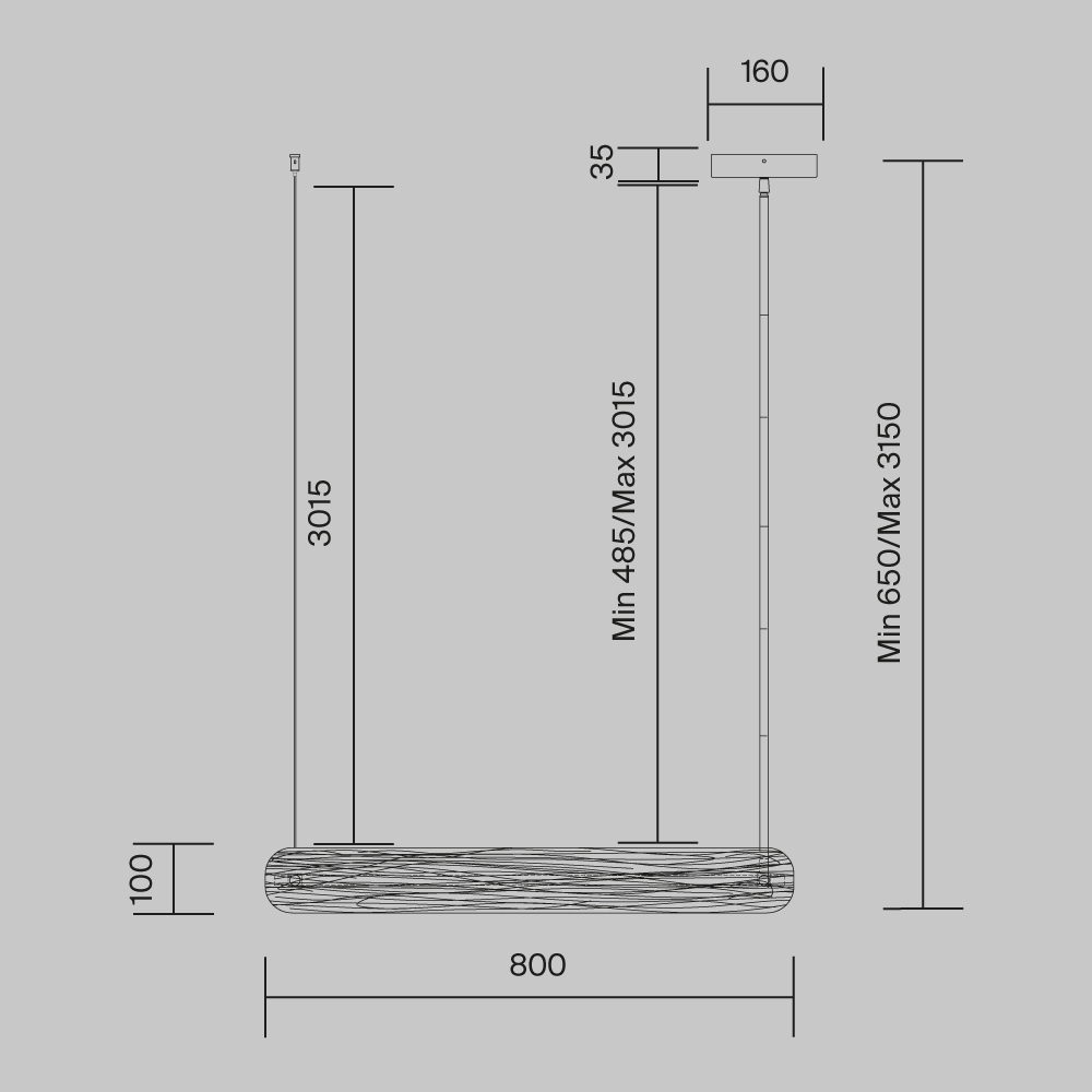 Подвесной светильник Frostum в Самаре