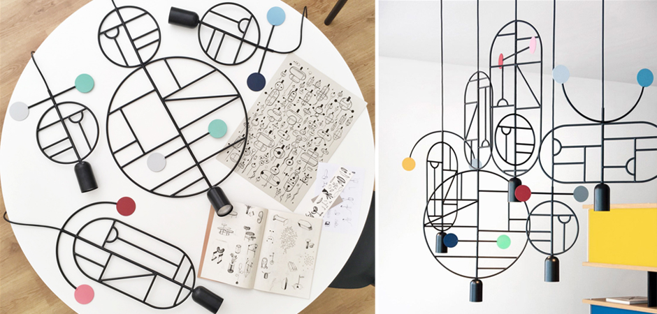 Подвесной Светильник Lines & Dots Home Adventures LDS06 Подвесной Светильник Lines & Dots Home Adventures LDS06 - Loft-Concept в Самаре