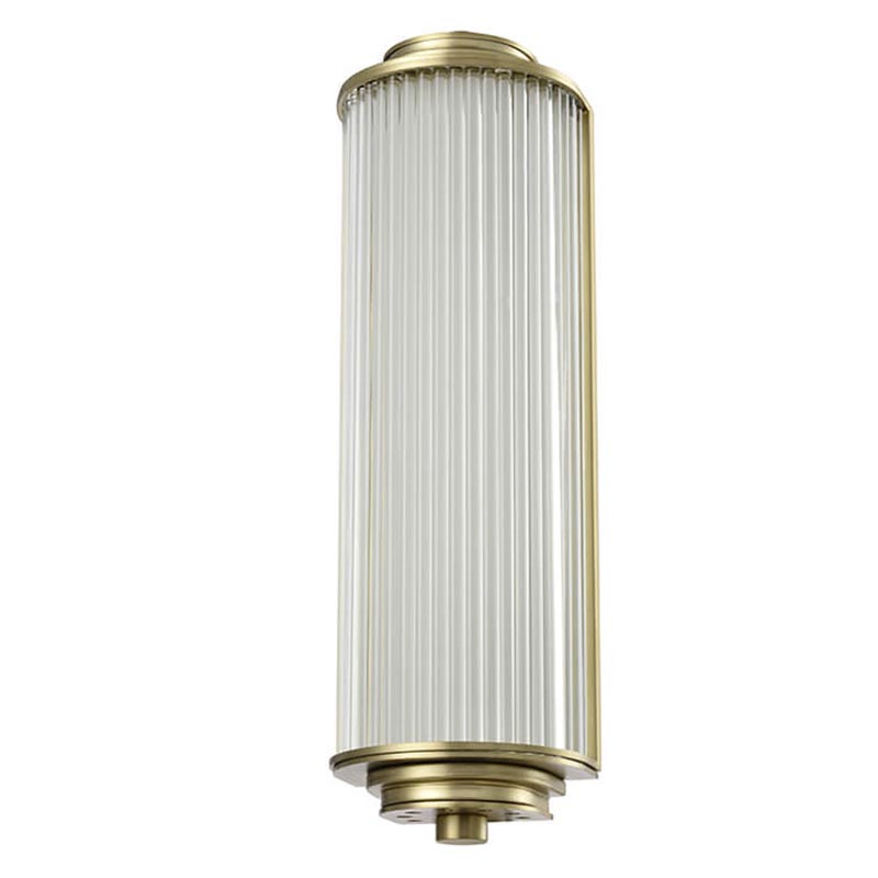 Бра Brion Glass TUBE Wall Lamp Brass Латунь Прозрачный (Transparent) в Самаре | Loft Concept 