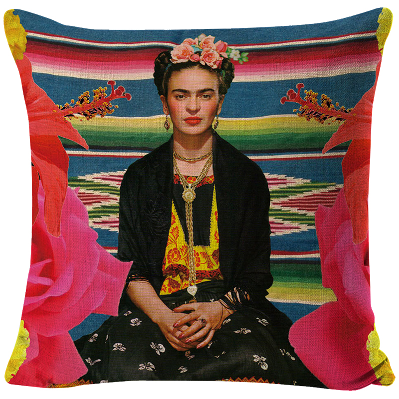 Декоративная подушка Frida Kahlo 6 Мульти в Самаре | Loft Concept 