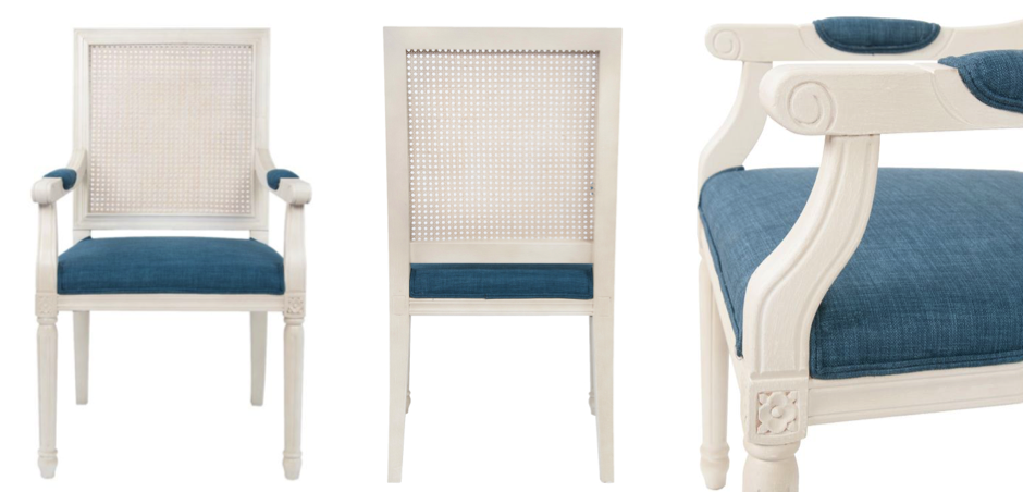 Стул French chairs Provence Garden White ArmChair Стул French chairs Provence Garden White ArmChair - Loft-Concept в Самаре