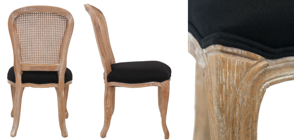 Стул French chairs Provence Neman Black Rattan Chair Стул French chairs Provence Neman Black Rattan Chair - Loft-Concept в Самаре