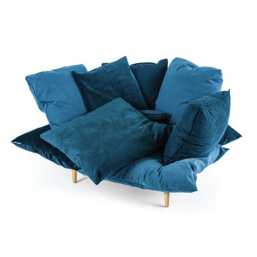 Кресло Seletti Armchair Comfy Turquoise Синий в Самаре | Loft Concept 