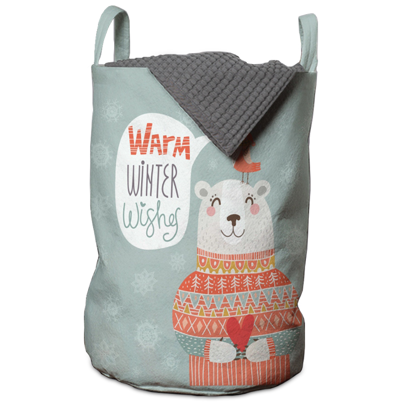 Корзина Warm winter wishes Basket Мульти в Самаре | Loft Concept 