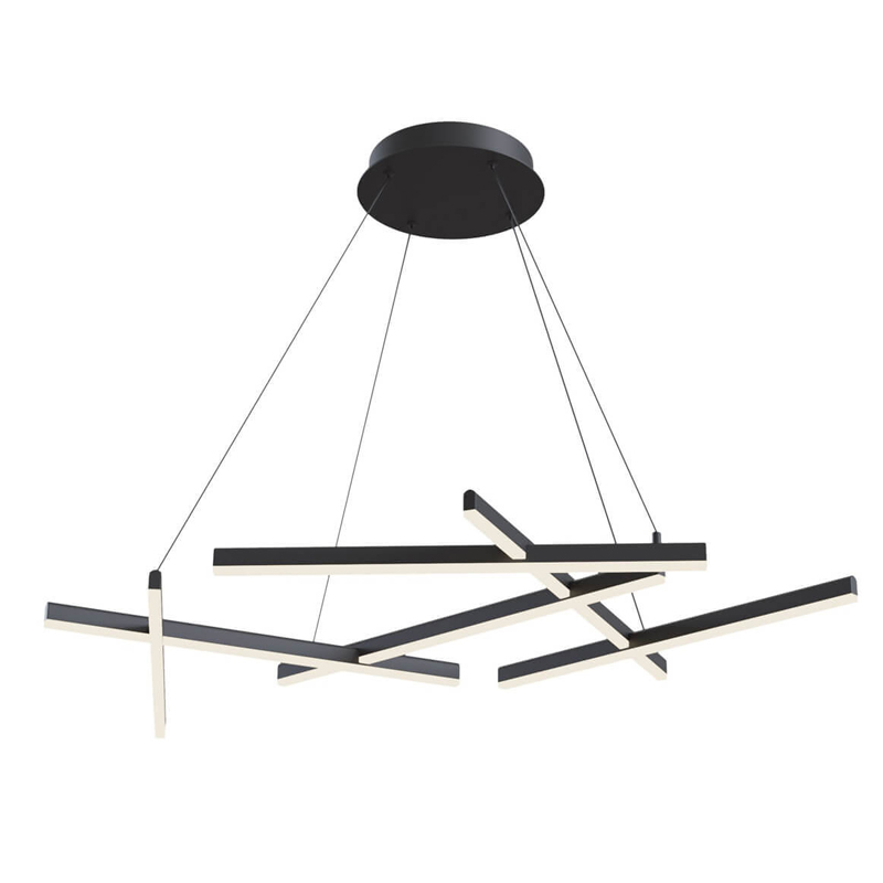 Люстра Smeragde Light Chandelier black Черный в Самаре | Loft Concept 