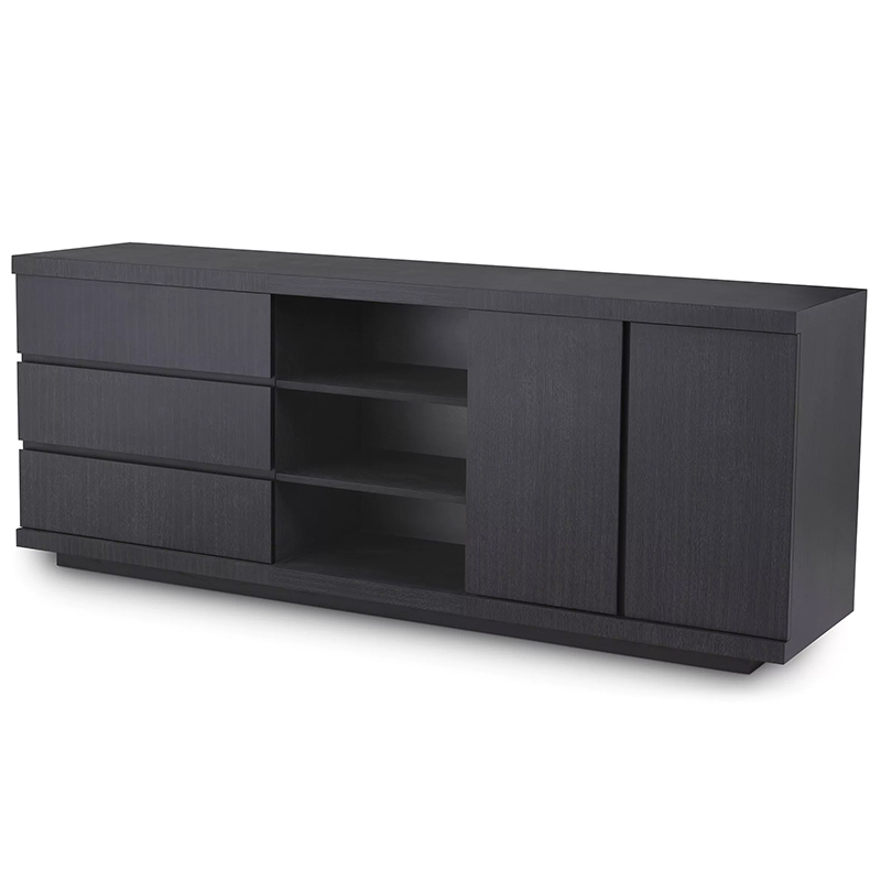 Комод Eichholtz Dresser Crosby Black Черный в Самаре | Loft Concept 