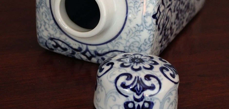 Фарфоровый сосуд Цзиндэчжэнь Pattern - Loft-Concept в Самаре