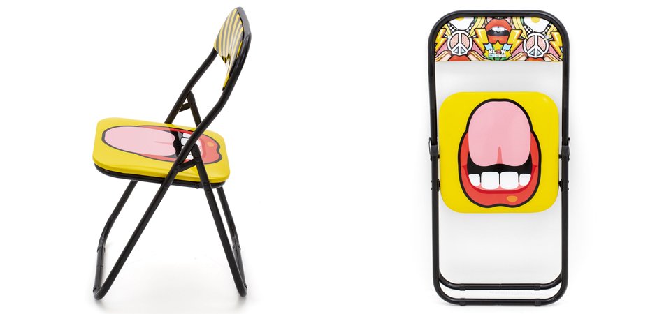 Стул Seletti Folding Chair Tongue Стул Seletti Folding Chair Tongue - Loft-Concept в Самаре