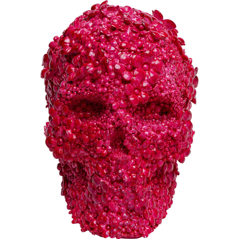 Копилка Pink Skull made of Flowers Малиновый (Crimson) в Самаре | Loft Concept 